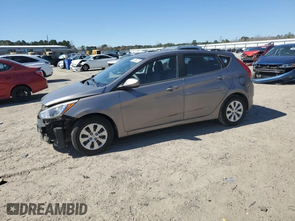2017 Hyundai Accent SE with VIN KMHCT5AEXHU363143, listed as a Copart auction lot 50208325 with 118,978 mi miles and Salvage Title. Bid and sale history available at carsss.com. Image 1.