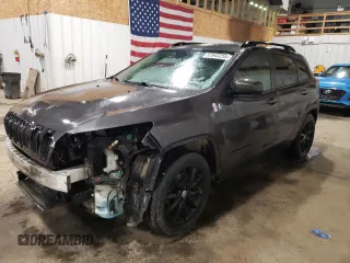 2014 Jeep Cherokee Latitude with VIN 1C4PJMCS8EW291223, listed as a Copart auction lot 52643255 with 167,621 mi miles and Salvage Title. Bid and sale history available at carsss.com. Image 1.