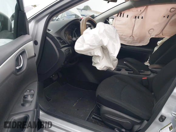 2019 Nissan Sentra SR with VIN 3N1AB7AP7KY452896, listed as a IAAI auction lot 41888791 with 45,606 mi miles and . Bid and sale history available at DreamBid. Image 5.