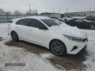 2024 Kia Forte GT with VIN 3KPF44AC9RE717922, listed as a Copart auction lot 45306915 with 16,472 mi miles and Salvage Title. Bid and sale history available at carsss.com. Image 4.