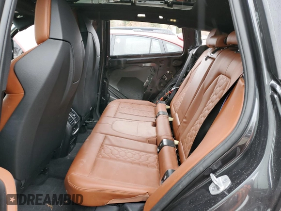 2021 BMW X3 M with VIN 5YMTS0C03M9F04458, listed as a Copart auction lot 42162245 with 52,156 mi miles and Salvage title. Bid and sale history available at DreamBid. Image 11.