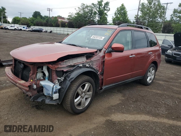 2010 Subaru Forester X Premium with VIN JF2SH6CC8AH713095, listed as a Copart auction lot 64232725 with 108,867 mi miles and Salvage title. Bid and sale history available at DreamBid. Image 1.