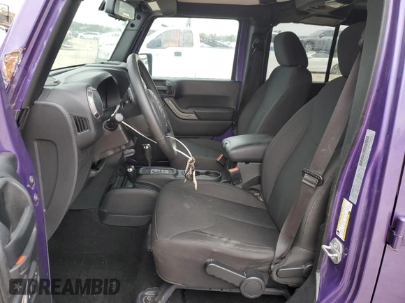 2018 Jeep Wrangler JK Unlimited Sport S with VIN 1C4BJWDG7JL907716, listed as a Copart auction lot 41833105 with 64,279 mi miles and Salvage Title. Bid and sale history available at carsss.com. Image 7.