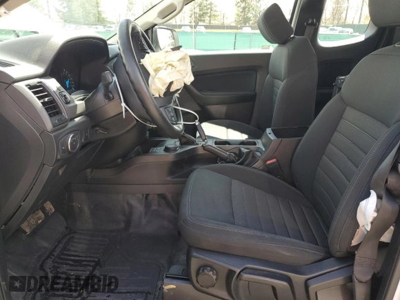 2020 Ford Ranger XL with VIN 1FTER1FH7LLA08727, listed as a Copart auction lot 53996225 with 26,131 mi miles and Salvage Title. Bid and sale history available at DreamBid. Image 7.