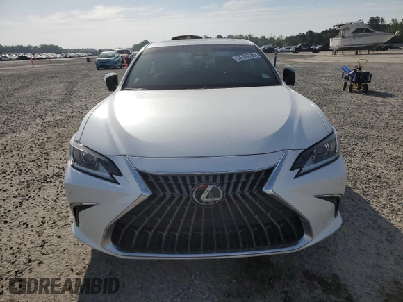 2023 Lexus ES 300h with VIN 58ADA1C10PU026761, listed as a Copart auction lot 53709735 with 137,130 mi miles and Salvage title. Bid and sale history available at DreamBid. Image 5.