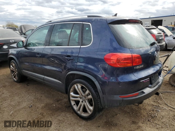 2012 Volkswagen Tiguan S with VIN WVGBV7AX5CW553643, listed as a Copart auction lot 75496504 with 99,648 mi miles and Salvage Title. Bid and sale history available at DreamBid. Image 2.