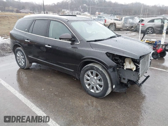 2014 Buick Enclave Leather with VIN 5GAKRBKD1EJ181493, listed as a IAAI auction lot 41458179 with 223,281 mi miles and . Bid and sale history available at DreamBid. Image 1.