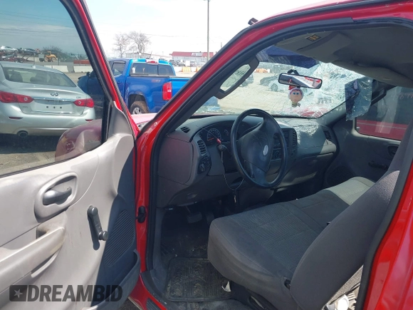 2004 Ford F-150 XL with VIN 2FTRF07244CA05021, listed as a IAAI auction lot 41827433 with 183,389 mi miles and . Bid and sale history available at DreamBid. Image 5.