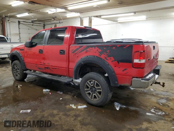 2007 Ford F-150 XLT with VIN 1FTRW14W07FB11908, listed as a Copart auction lot 45978015 with 204,374 mi miles and Clean title. Bid and sale history available at DreamBid. Image 2.