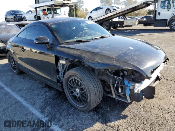 2008 Audi TT 3.2L with VIN TRUDD38J981020182, listed as a Copart auction lot 88933485 with 129,736 mi miles and Salvage Title. Bid and sale history available at carsss.com. Image 4.
