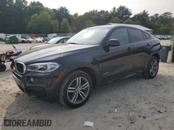2016 BMW X6 xDrive35i z VIN 5UXKU2C51G0N80206, wystawiony jako Copart lot #58943895 z przebiegiem 74 870 mil mil oraz Szkoda całkowita • Salvage title. Historia ofert i sprzedaży dostępna na DreamBid. Obrazek 1.