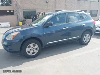 2015 Nissan Rogue Select S with VIN JN8AS5MTXFW151342, listed as a IAAI auction lot 41909347 with 78,810 mi miles. Bid and sale history available at carsss.com. Image 2.
