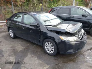 2013 Kia Forte EX with VIN KNAFU4A2XD5699665, listed as a IAAI auction lot 41910431 with 163,066 mi miles. Bid and sale history available at carsss.com. Image 1.