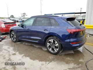 2022 Audi e-tron Premium with VIN WA1AAAGE5NB034143, listed as a Copart auction lot 43930573 with 4,484 mi miles. Bid and sale history available at carsss.com. Image 2.