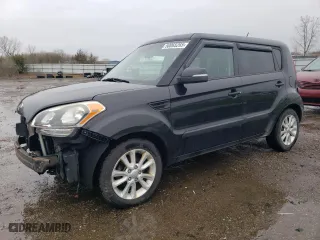 2012 Kia Soul + with VIN KNDJT2A67C7742806, listed as a Copart auction lot 50065265 with 149,660 mi miles and Salvage Title. Bid and sale history available at carsss.com. Image 1.