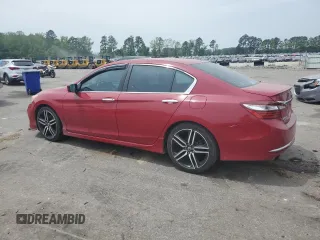 2016 Honda Accord Sport with VIN 1HGCR2F56GA038954, listed as a Copart auction lot 54145225 with 155,096 mi miles and Salvage title. Bid and sale history available at DreamBid. Image 2.