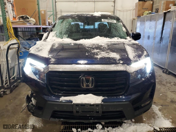 2022 Honda Ridgeline RTL-E with VIN 5FPYK3F78NB026770, listed as a Copart auction lot 82792494 with 54,254 mi miles and Salvage Title. Bid and sale history available at carsss.com. Image 5.