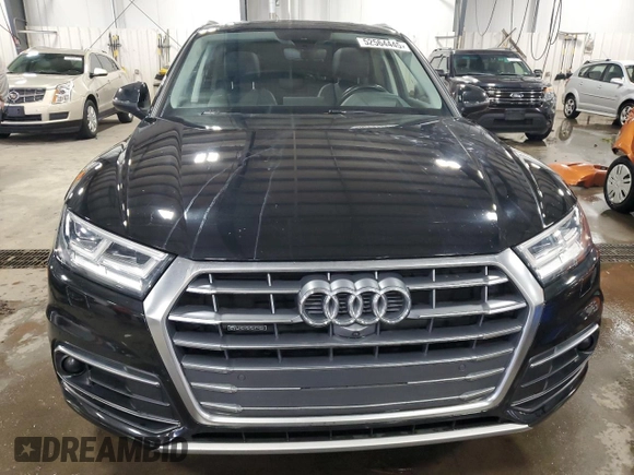 2018 Audi Q5 Prestige with VIN WA1CNAFY9J2247342, listed as a Copart auction lot 52564445 with 60,295 mi miles and Salvage Title. Bid and sale history available at DreamBid. Image 5.