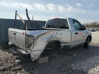 2003 Dodge Ram 1500 ST with VIN 1D7HA16N13J539014, listed as a Copart auction lot 47016935 with 168,463 mi miles and Salvage Title. Bid and sale history available at carsss.com. Image 3.