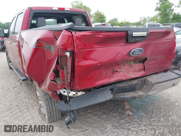 2018 Ford F-150 XL with VIN 1FTFW1E56JFE42735, listed as a IAAI auction lot 42382728 with 97,339 mi miles and . Bid and sale history available at DreamBid. Image 6.