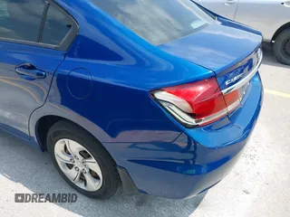 2015 Honda Civic LX with VIN 19XFB2F55FE038021, listed as a IAAI auction lot 42046984 with 109,155 mi miles. Bid and sale history available at carsss.com. Image 6.