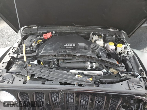 2021 Jeep Wrangler Unlimited Rubicon with VIN 1C4JJXFM7MW818199, listed as a Copart auction lot 87428474 with 18,696 mi miles and Salvage Title. Bid and sale history available at carsss.com. Image 12.