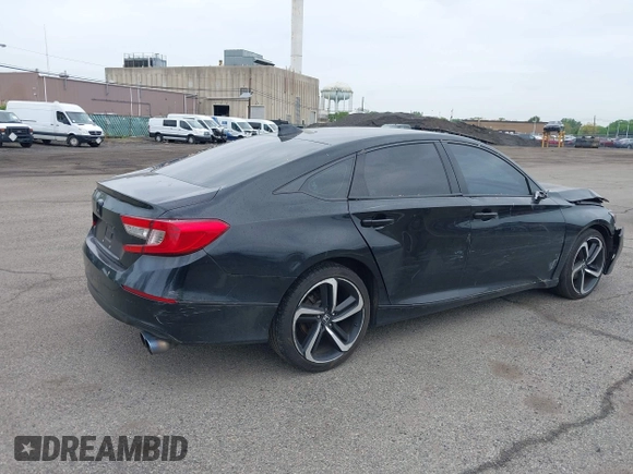2018 Honda Accord EX with VIN 1HGCV1F43JA167111, listed as a IAAI auction lot 42265049 with 92,482 mi miles and . Bid and sale history available at DreamBid. Image 4.