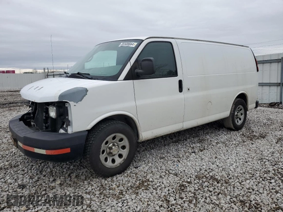 2011 Chevrolet Express Cargo with VIN 1GCSGAFX4B1169708, listed as a Copart auction lot 85508664 with 188,934 mi miles and Salvage title. Bid and sale history available at DreamBid. Image 1.