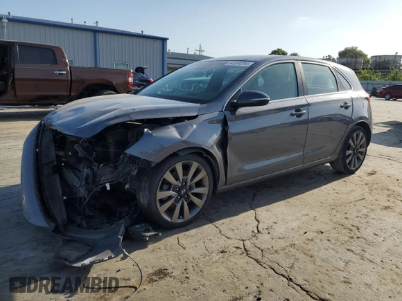2018 Hyundai Elantra GT Sport with VIN KMHH55LCXJU066293, listed as a Copart auction lot 64654284 with 105,785 mi miles and Salvage Title. Bid and sale history available at carsss.com. Image 1.