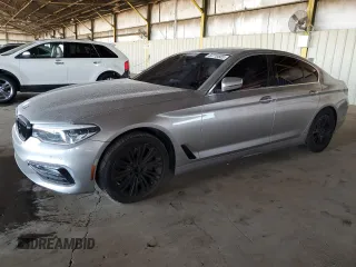 2017 BMW 5 Series 540i with VIN WBAJE5C33HG478468, listed as a Copart auction lot 52218685 with 99,715 mi miles and Clean Title. Bid and sale history available at carsss.com. Image 1.