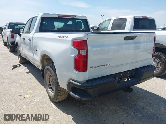 2020 Chevrolet Silverado 1500 Work Truck with VIN 1GCRYAEF3LZ178343, listed as a IAAI auction lot 42223508 with 77,396 mi miles and . Bid and sale history available at DreamBid. Image 3.
