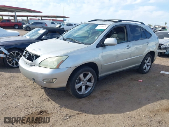 2004 Lexus RX 330 with VIN JTJGA31U240022745, listed as a IAAI auction lot 42180894 with 198,850 mi miles. Bid and sale history available at carsss.com. Image 2.