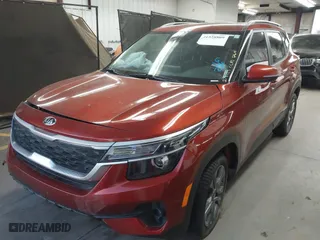 2021 Kia Seltos S with VIN KNDEU2AA4M7188614, listed as a IAAI auction lot 41528809 with 90099 miles. Bid and sale history available at carsss.com. Image 18.