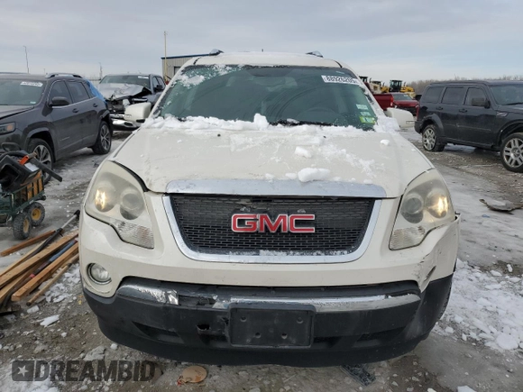 2007 GMC Acadia SLT with VIN 1GKEV33727J173707, listed as a Copart auction lot 88926205 with 187,342 mi miles and Salvage Title. Bid and sale history available at carsss.com. Image 5.