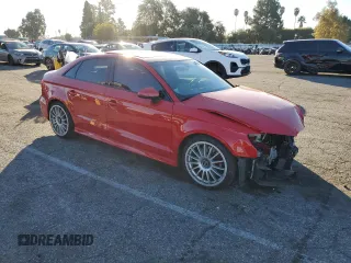 2017 Audi S3 Premium Plus with VIN WAUB1GFF4H1038344, listed as a Copart auction lot 77985693 with 32,861 mi miles. Bid and sale history available at carsss.com. Image 4.