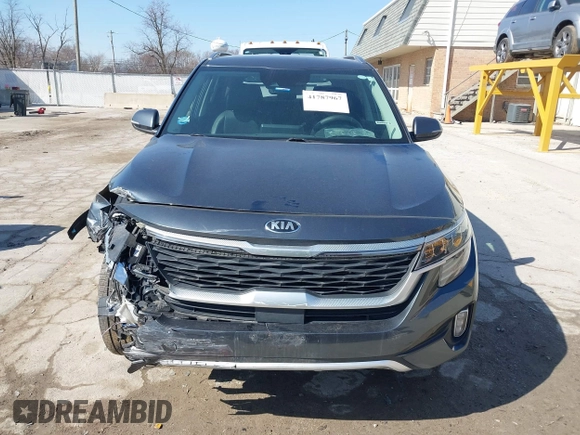 2021 Kia Seltos SX with VIN KNDETCA24M7116667, listed as a IAAI auction lot 41787967 with 67,954 mi miles. Bid and sale history available at carsss.com. Image 13.
