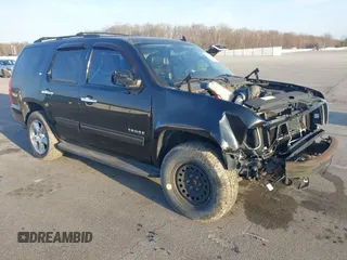 2013 Chevrolet Tahoe LT with VIN 1GNSKBE05DR158026, listed as a IAAI auction lot 41731197 with 208,257 mi miles and . Bid and sale history available at DreamBid. Image 1.