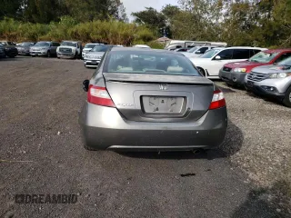 2008 Honda Civic Cpe LX with VIN 2HGFG12678H558787, listed as a Copart auction lot 48201295 with 109,555 mi miles and Salvage Title. Bid and sale history available at carsss.com. Image 6.