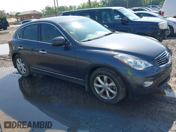 2010 Infiniti EX Journey with VIN JN1AJ0HR9AM756640, listed as a IAAI auction lot 42460696 with 96,145 mi miles and . Bid and sale history available at DreamBid. Image 1.
