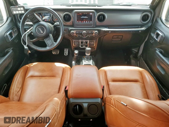 2022 Jeep Wrangler Unlimited Willys Sport with VIN 1C4HJXDMXNW158534, listed as a Copart auction lot 62179995 with 66,947 mi miles and Salvage title. Bid and sale history available at DreamBid. Image 8.