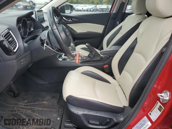 2015 Mazda 3 S Grand Touring with VIN JM1BM1M33F1236684, listed as a Copart auction lot 52164405 with 121,139 mi miles and Salvage Title. Bid and sale history available at DreamBid. Image 7.