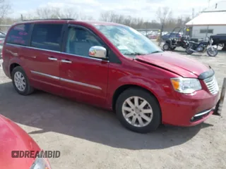2012 Chrysler Town & Country Touring-L with VIN 2C4RC1CG2CR118526, listed as a IAAI auction lot 42034318 with 337,747 mi miles. Bid and sale history available at carsss.com. Image 1.