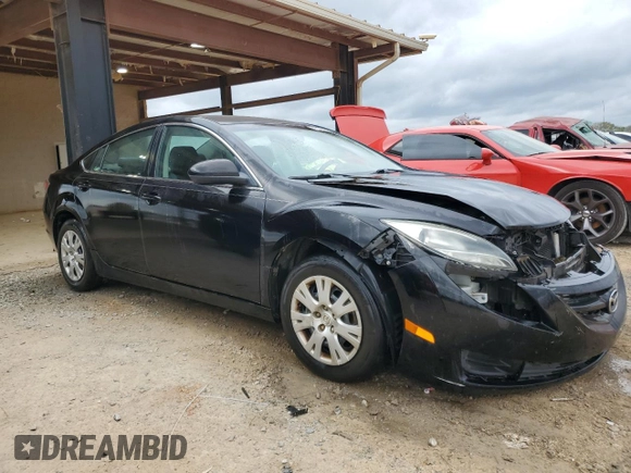 2012 Mazda 6 i Sport with VIN 1YVHZ8BH6C5M30269, listed as a Copart auction lot 51128595 with 190,710 mi miles and Salvage title. Bid and sale history available at DreamBid. Image 4.