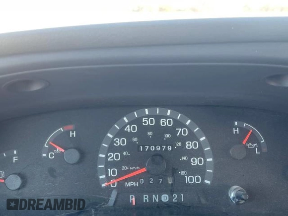 2003 Ford Econoline Cargo Recreational with VIN 1FDPE24L13HA37723, listed as a Copart auction lot 84327314 with 170,979 mi miles and Clean Title. Bid and sale history available at DreamBid. Image 8.
