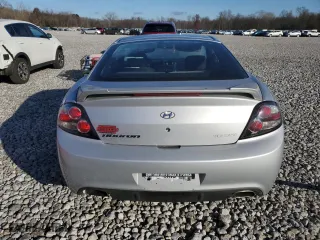 2008 Hyundai Tiburon GS with VIN KMHHM66D18U280905, listed as a Copart auction lot 80122744 with 116,473 mi miles and Salvage Title. Bid and sale history available at carsss.com. Image 6.