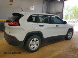 2017 Jeep Cherokee Sport z VIN 1C4PJMAS6HW566899, wystawiony jako Copart lot #52349685 z przebiegiem 155 877 mil mil oraz Szkoda całkowita • Salvage title. Historia ofert i sprzedaży dostępna na DreamBid. Obrazek 3.