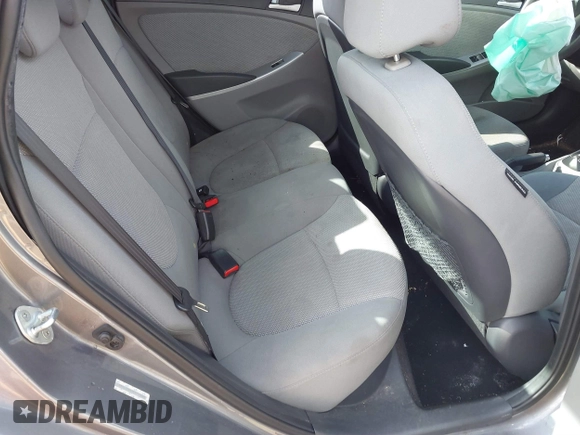 2014 Hyundai Accent GLS with VIN KMHCT4AEXEU710606, listed as a IAAI auction lot 41764163 with 103,859 mi miles. Bid and sale history available at carsss.com. Image 8.