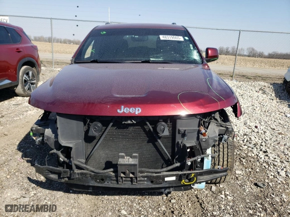 2019 Jeep Grand Cherokee Laredo E with VIN 1C4RJFAG5KC791761, listed as a Copart auction lot 48319065 with 48,187 mi miles and Salvage Title. Bid and sale history available at carsss.com. Image 5.