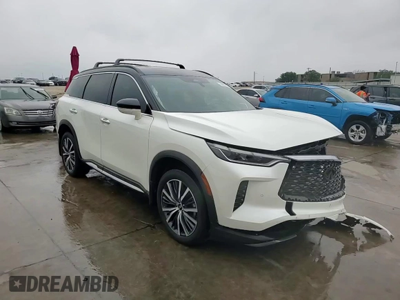 2024 Infiniti QX60 Autograph with VIN 5N1DL1HT3RC339999, listed as a Copart auction lot 53827615 with 16,641 mi miles and Clean title. Bid and sale history available at DreamBid. Image 14.