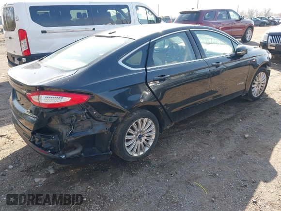 2013 Ford Fusion SE Hybrid with VIN 3FA6P0LUXDR375099, listed as a IAAI auction lot 41914387 with 133,178 mi miles. Bid and sale history available at carsss.com. Image 4.